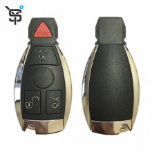 Best price black key car remote for Benz 4 button smart car remote key with NEC Chip 434 MHZ YS100024